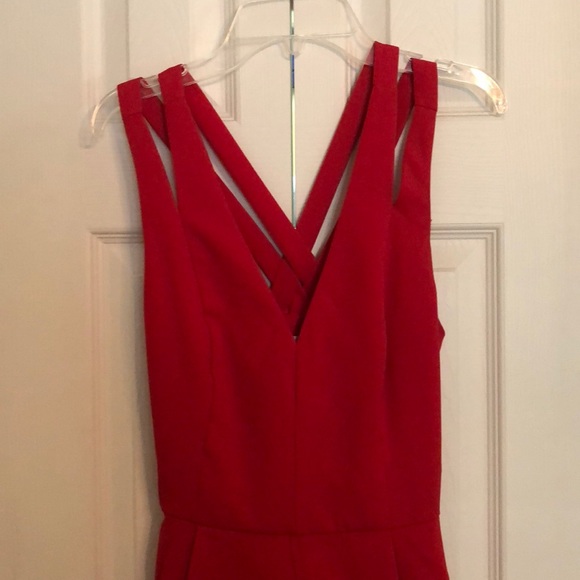 Adeline Rae asymmetrical fit and flare dress! - Picture 3 of 4